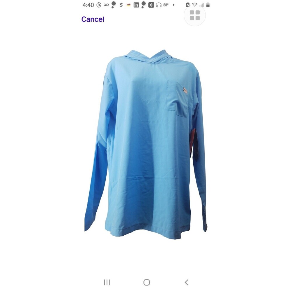 Blue Habit Fishing Shirt